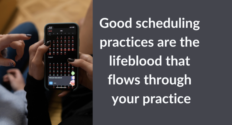 Online patient scheduling helps keep your schedule full…and your patients satisfied